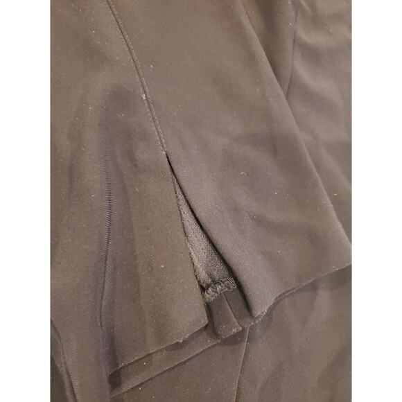 Joseph Ribkoff stretchy pants trouser small split hem so cute! size 12 - Picture 6 of 6